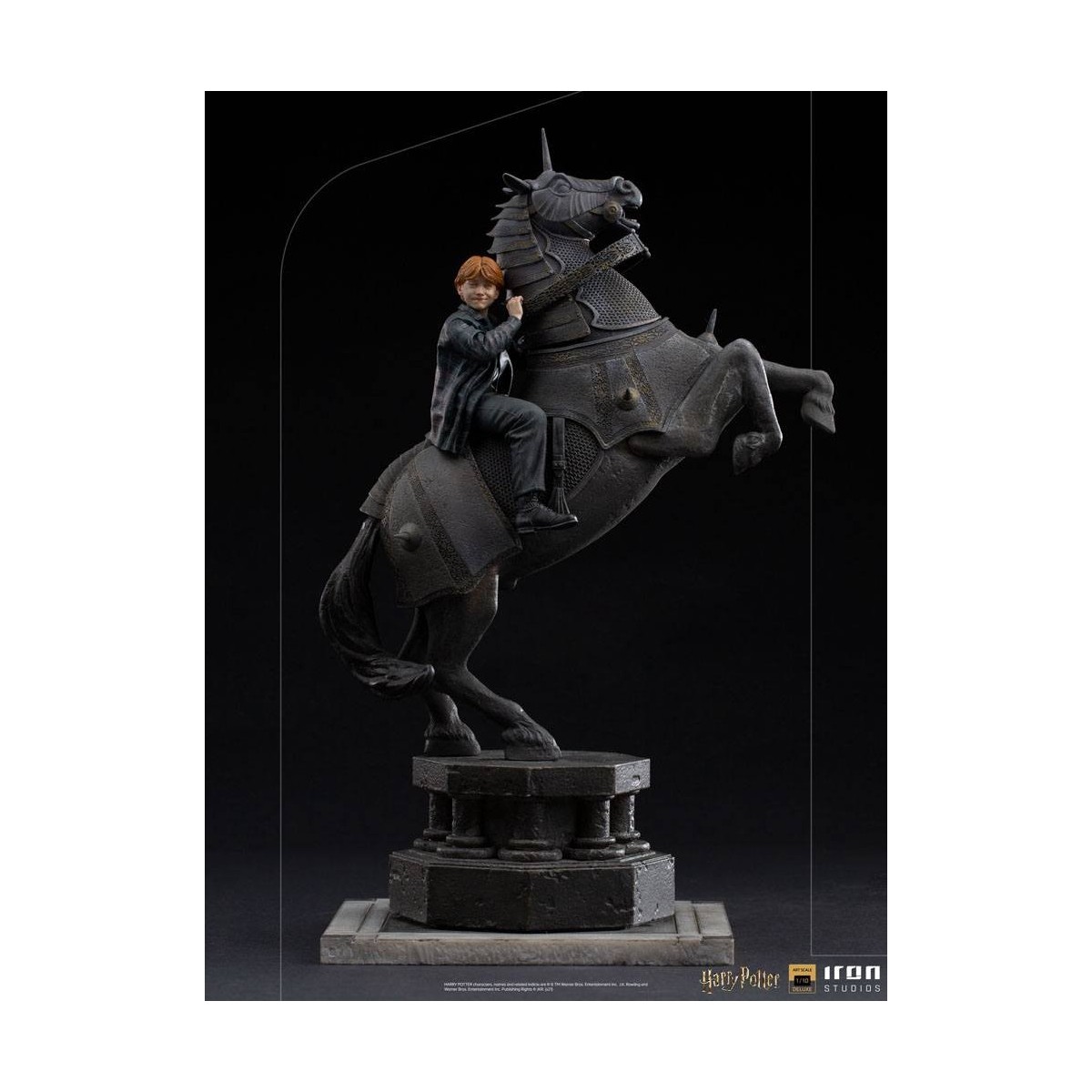 Iron Studios - Harry Potter - Ron Weasley beim Zauberer-Schach BDS Deluxe Art Scale 1/10