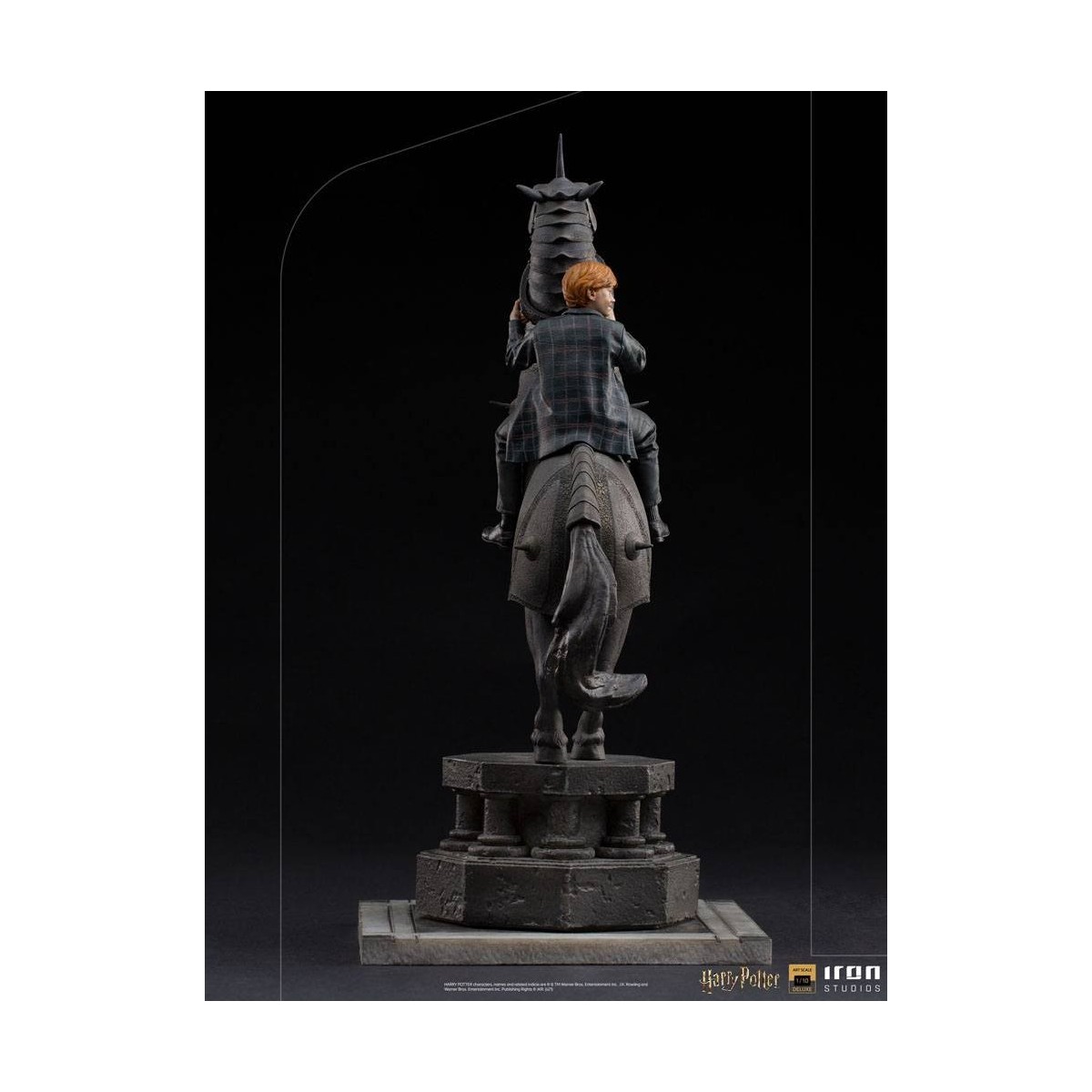 Iron Studios - Harry Potter - Ron Weasley beim Zauberer-Schach BDS Deluxe Art Scale 1/10