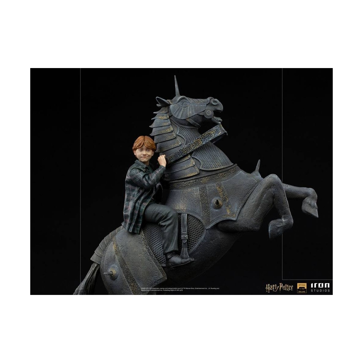 Iron Studios - Harry Potter - Ron Weasley beim Zauberer-Schach BDS Deluxe Art Scale 1/10
