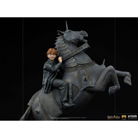 Iron Studios - Harry Potter - Ron Weasley beim Zauberer-Schach BDS Deluxe Art Scale 1/10