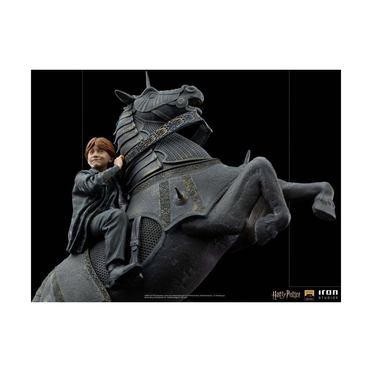 Iron Studios - Harry Potter - Ron Weasley beim Zauberer-Schach BDS Deluxe Art Scale 1/10