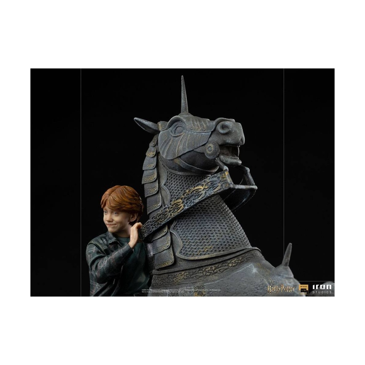 Iron Studios - Harry Potter - Ron Weasley beim Zauberer-Schach BDS Deluxe Art Scale 1/10