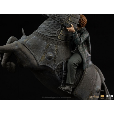 Iron Studios - Harry Potter - Ron Weasley beim Zauberer-Schach BDS Deluxe Art Scale 1/10