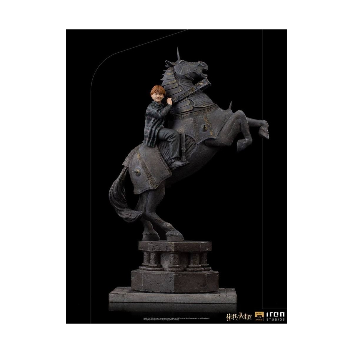 Iron Studios - Harry Potter - Ron Weasley beim Zauberer-Schach BDS Deluxe Art Scale 1/10