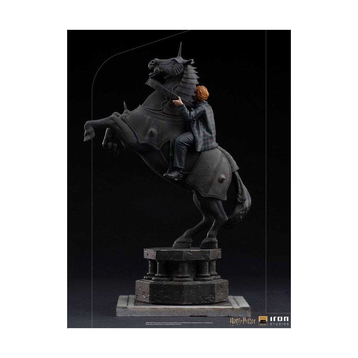 Iron Studios - Harry Potter - Ron Weasley beim Zauberer-Schach BDS Deluxe Art Scale 1/10