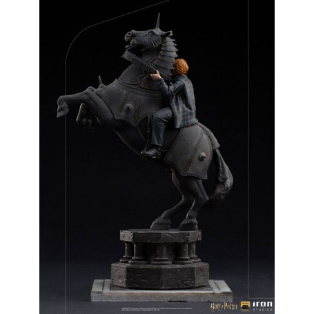 Iron Studios - Harry Potter - Ron Weasley beim Zauberer-Schach BDS Deluxe Art Scale 1/10