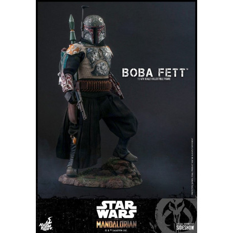 Hot Toys Star Wars The Mandalorian Boba Fett Deluxe Version 1/6 Movie Masterpiece