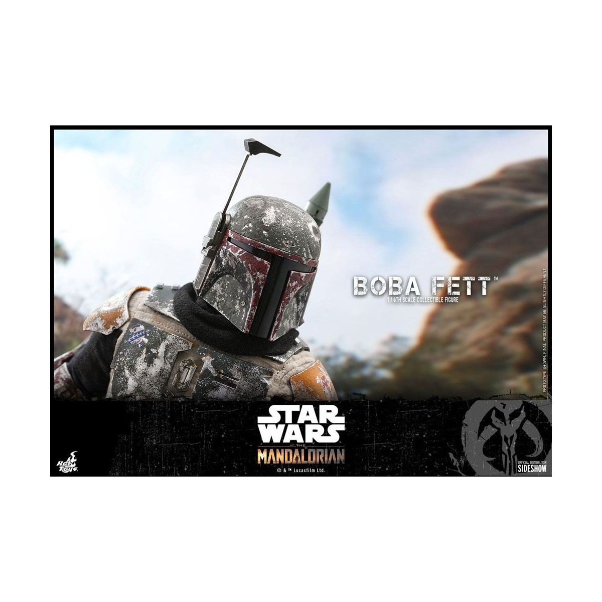 Hot Toys Star Wars The Mandalorian Boba Fett Deluxe Version 1/6 Movie Masterpiece