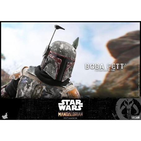 Hot Toys Star Wars The Mandalorian Boba Fett Deluxe Version 1/6 Movie Masterpiece