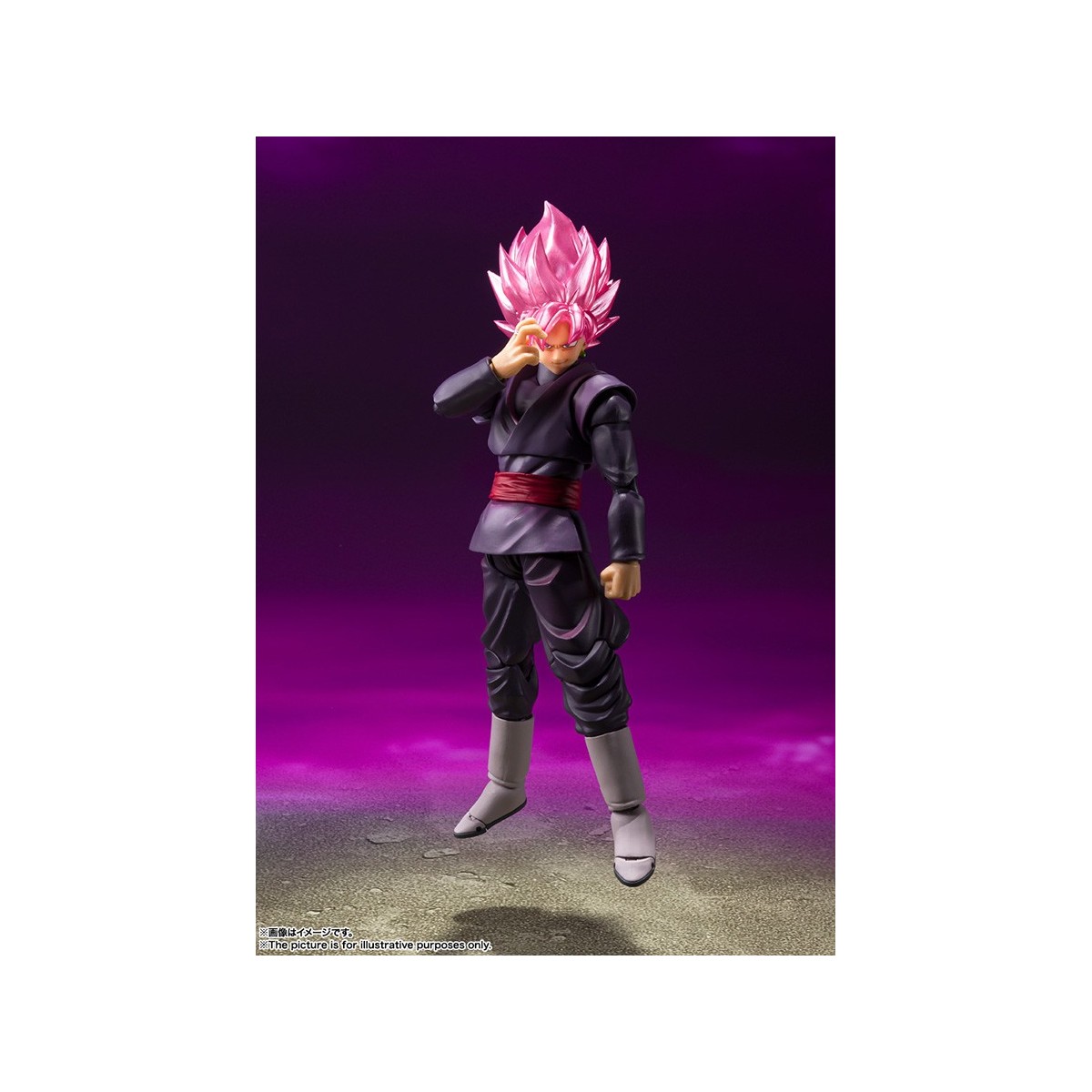 Bandai Tamashii - DRAGON BALL - GOKU BLACK SUPER SAIYAN ROSE (Regular Event Exklusive Farbe) - SHF SHFiguarts