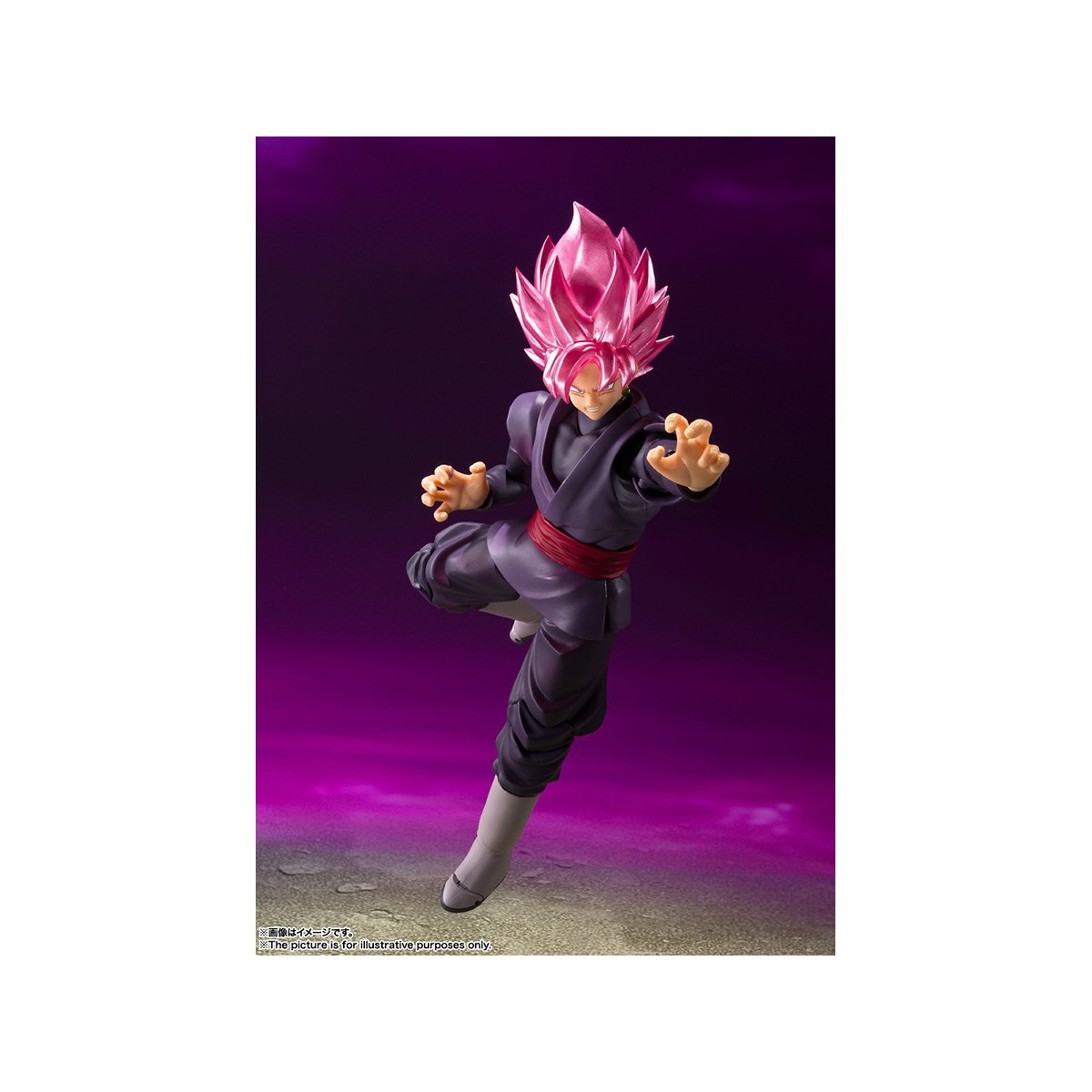 Bandai Tamashii - DRAGON BALL - GOKU BLACK SUPER SAIYAN ROSE (Regular Event Exklusive Farbe) - SHF SHFiguarts