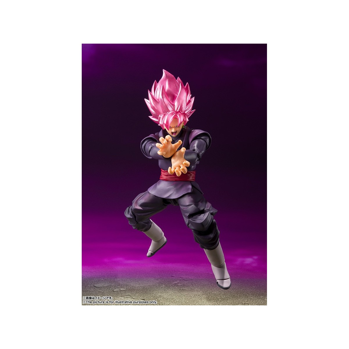 Bandai Tamashii - DRAGON BALL - GOKU BLACK SUPER SAIYAN ROSE (Regular Event Exklusive Farbe) - SHF SHFiguarts