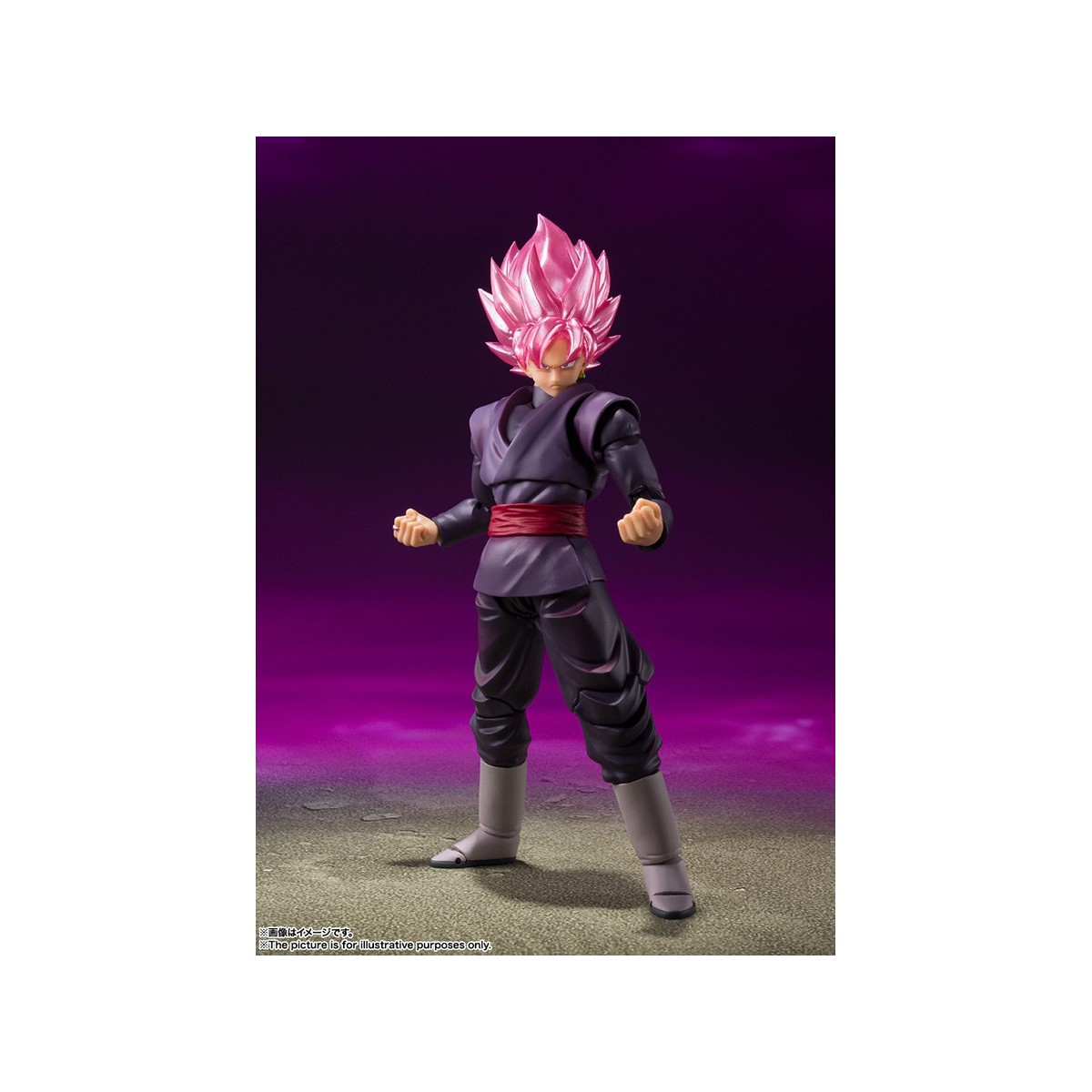 Bandai Tamashii - DRAGON BALL - GOKU BLACK SUPER SAIYAN ROSE (Regular Event Exklusive Farbe) - SHF SHFiguarts