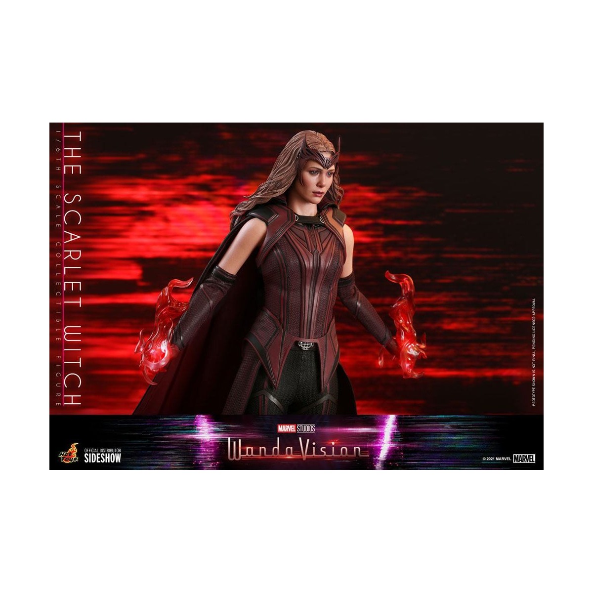 Hot Toys Marvel - Wandavision - Die Scharlachrote Witwe 1/6