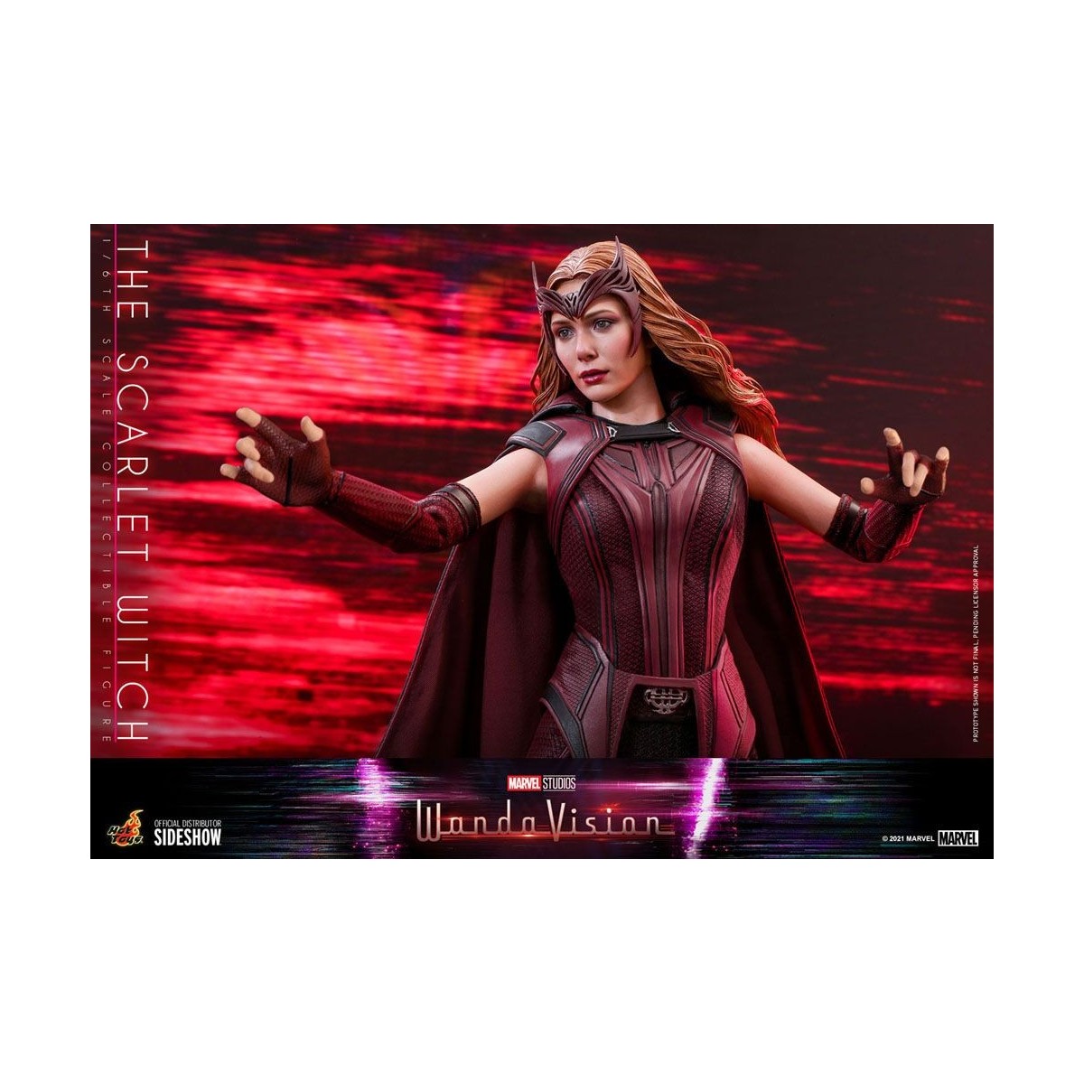 Hot Toys Marvel - Wandavision - Die Scharlachrote Witwe 1/6