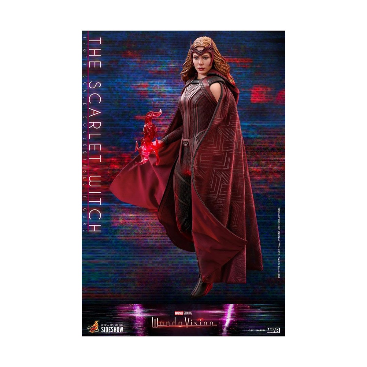 Hot Toys Marvel - Wandavision - Die Scharlachrote Witwe 1/6