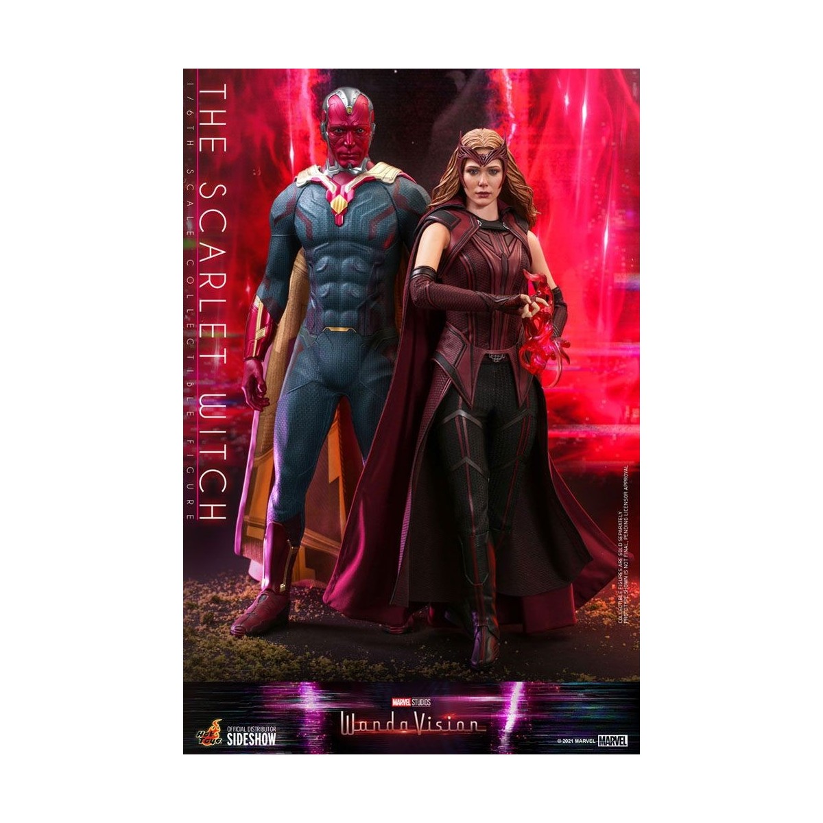 Hot Toys Marvel - Wandavision - Die Scharlachrote Witwe 1/6