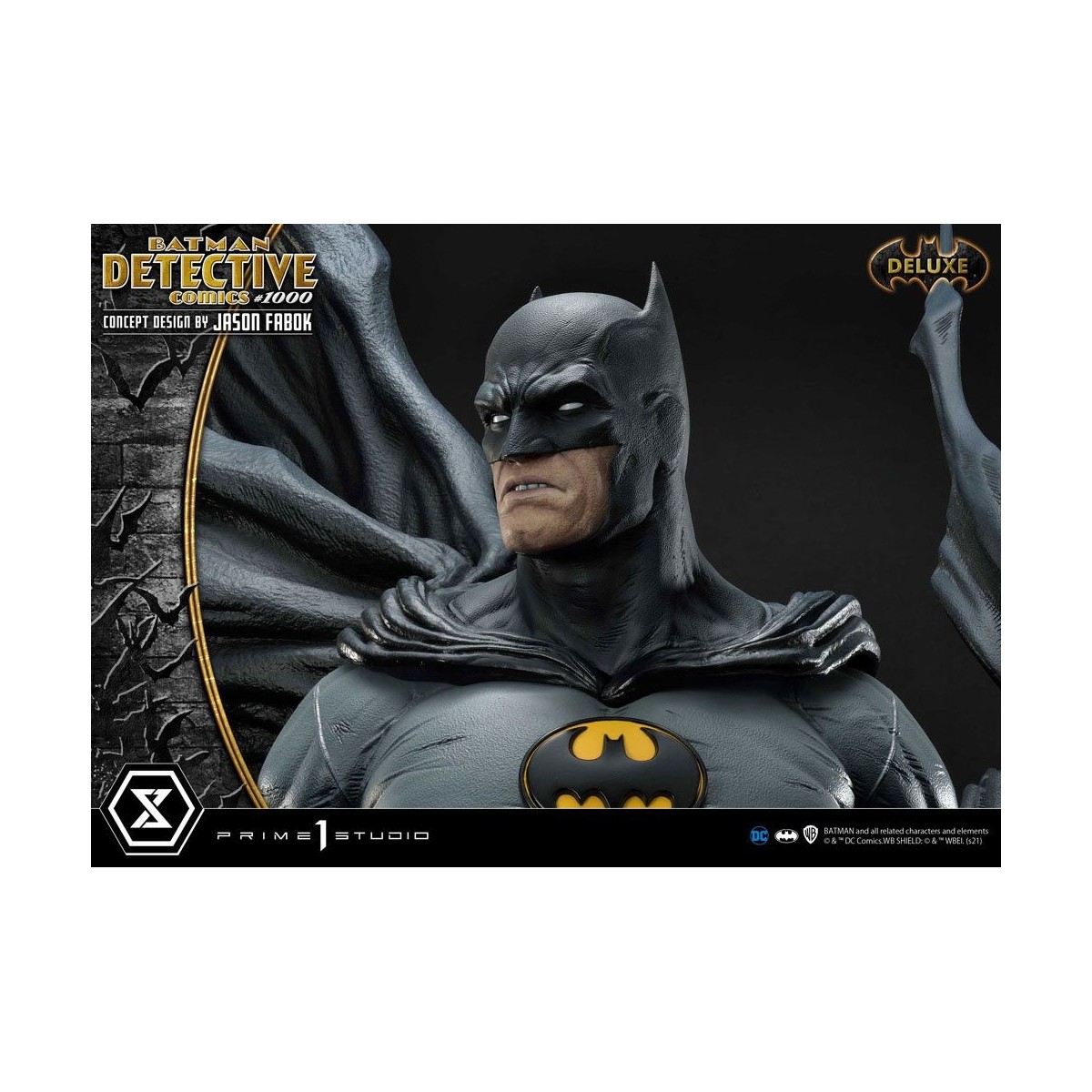 Prime 1 Studio - Batman Detective Comics 1000 Konzeptentwurf von Jason Fabok DX Bonus Ver