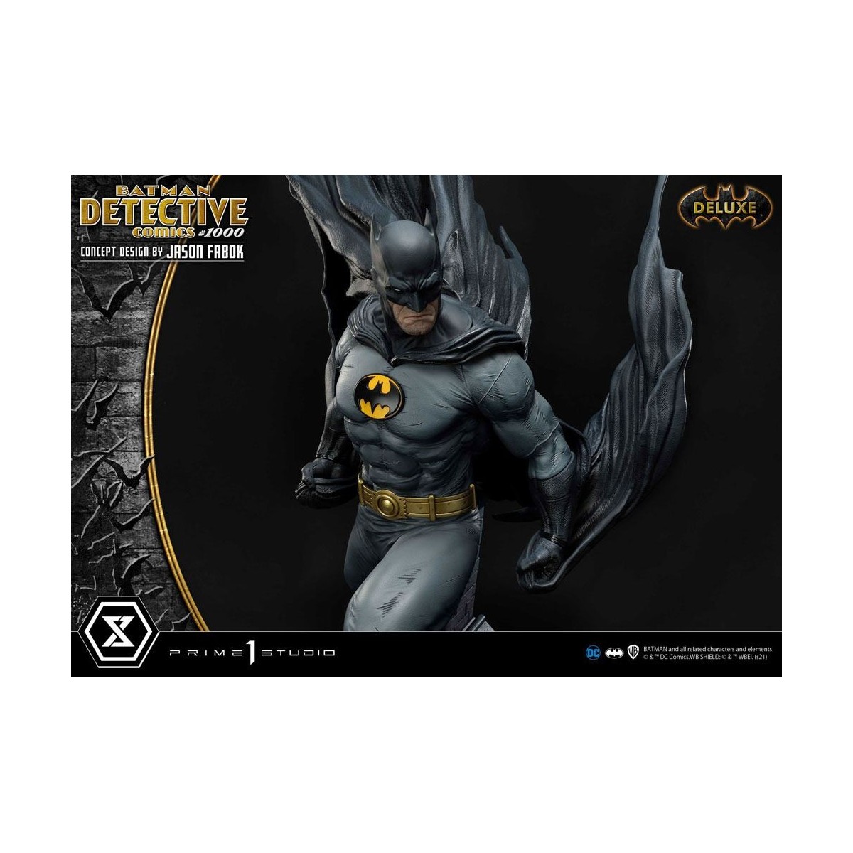 Prime 1 Studio - Batman Detective Comics 1000 Konzeptentwurf von Jason Fabok DX Bonus Ver