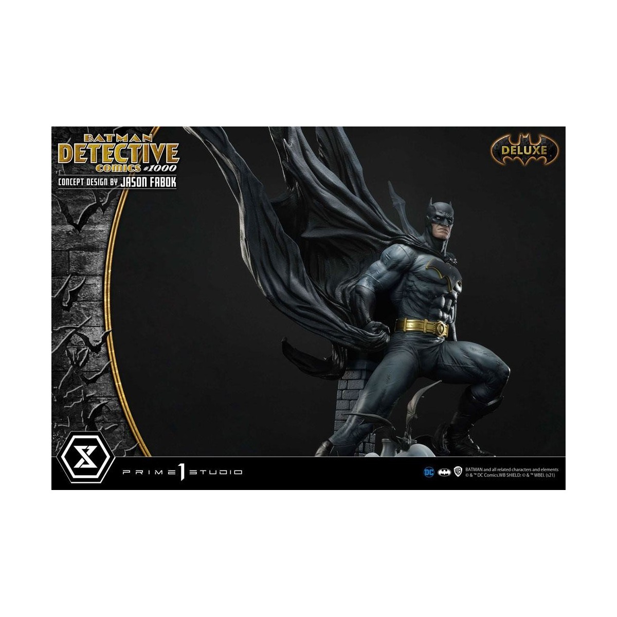 Prime 1 Studio - Batman Detective Comics 1000 Konzeptentwurf von Jason Fabok DX Bonus Ver