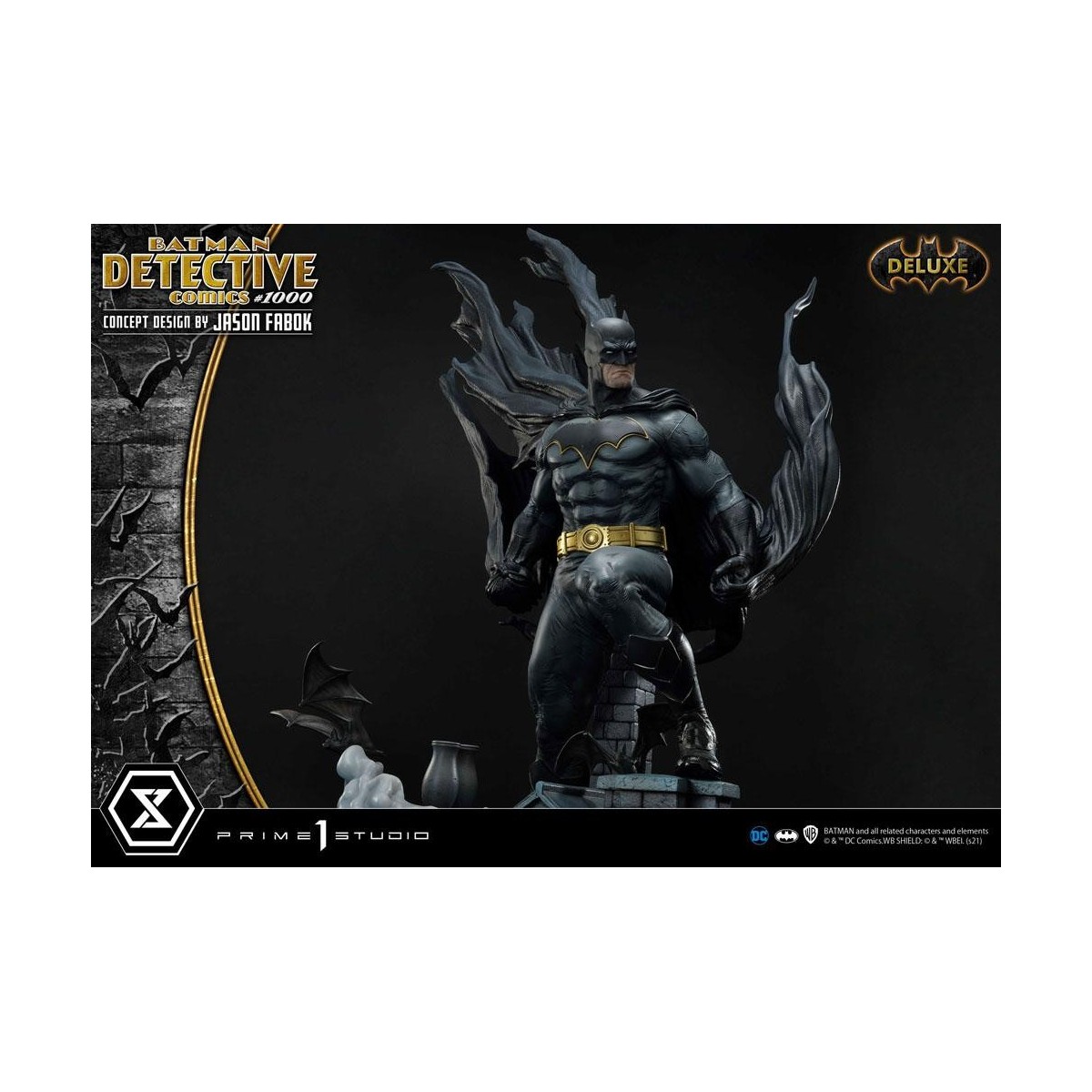 Prime 1 Studio - Batman Detective Comics 1000 Konzeptentwurf von Jason Fabok DX Bonus Ver