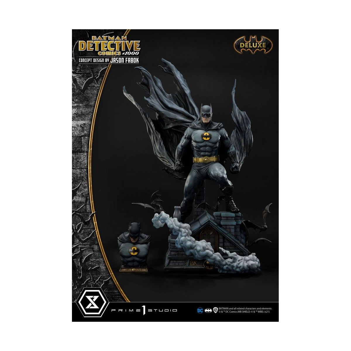 Prime 1 Studio - Batman Detective Comics 1000 Konzeptentwurf von Jason Fabok DX Bonus Ver