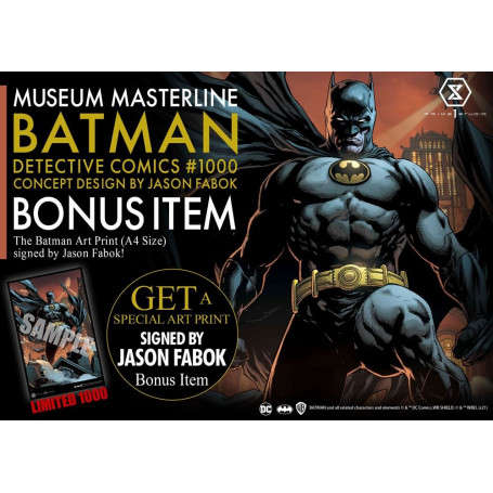 Prime 1 Studio - Batman Detective Comics 1000 Konzeptentwurf von Jason Fabok DX Bonus Ver