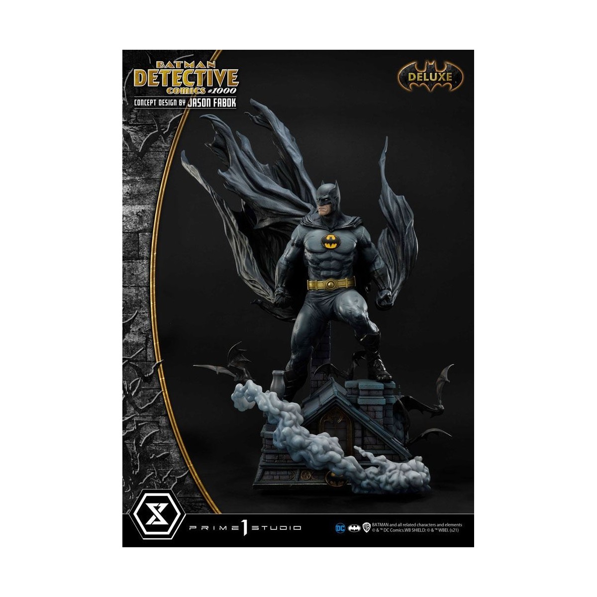 Prime 1 Studio - Batman Detective Comics 1000 Konzeptentwurf von Jason Fabok DX Bonus Ver
