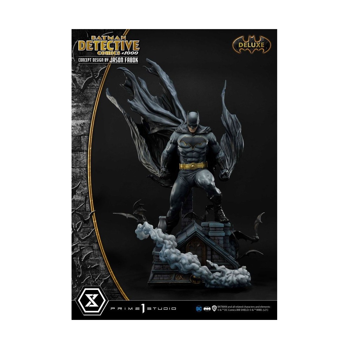 Prime 1 Studio - Batman Detective Comics 1000 Konzeptentwurf von Jason Fabok DX Bonus Ver