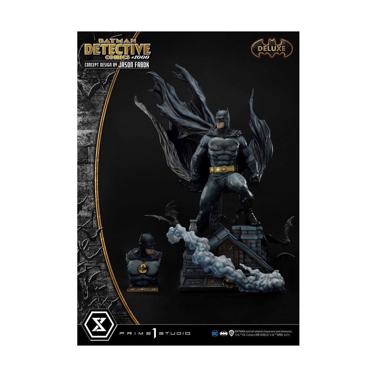 Prime 1 Studio - Batman Detective Comics 1000 Konzeptentwurf von Jason Fabok DX Bonus Ver