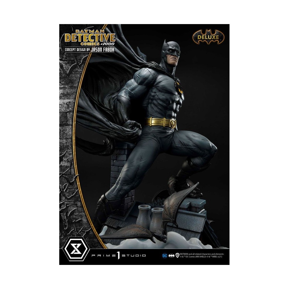 Prime 1 Studio - Batman Detective Comics 1000 Konzeptentwurf von Jason Fabok DX Bonus Ver