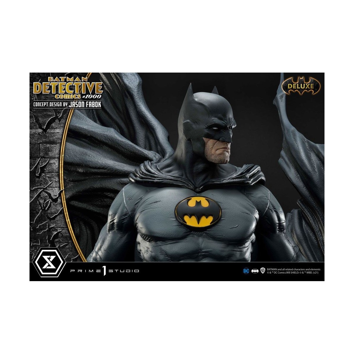 Prime 1 Studio - Batman Detective Comics 1000 Konzeptentwurf von Jason Fabok DX Bonus Ver