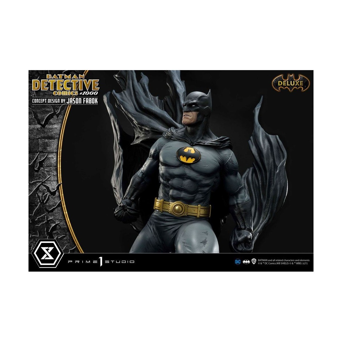 Prime 1 Studio - Batman Detective Comics 1000 Konzeptentwurf von Jason Fabok DX Bonus Ver