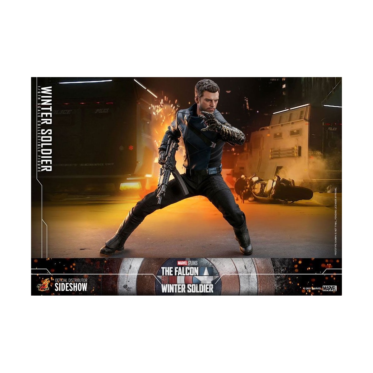 Hot Toys Marvel - Winter Soldier 1/6 - Der Falke und der Winter Soldier