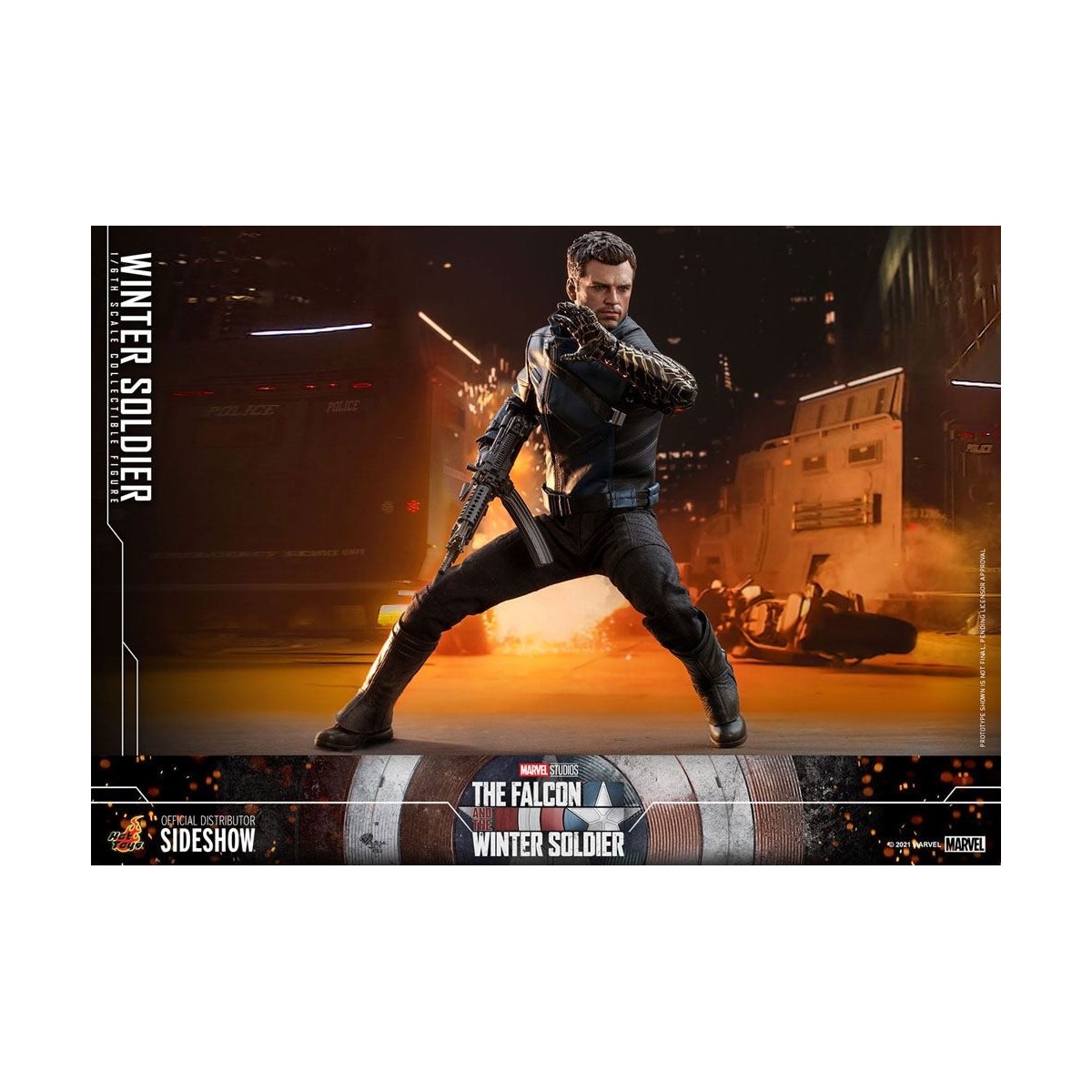Hot Toys Marvel - Winter Soldier 1/6 - Der Falke und der Winter Soldier