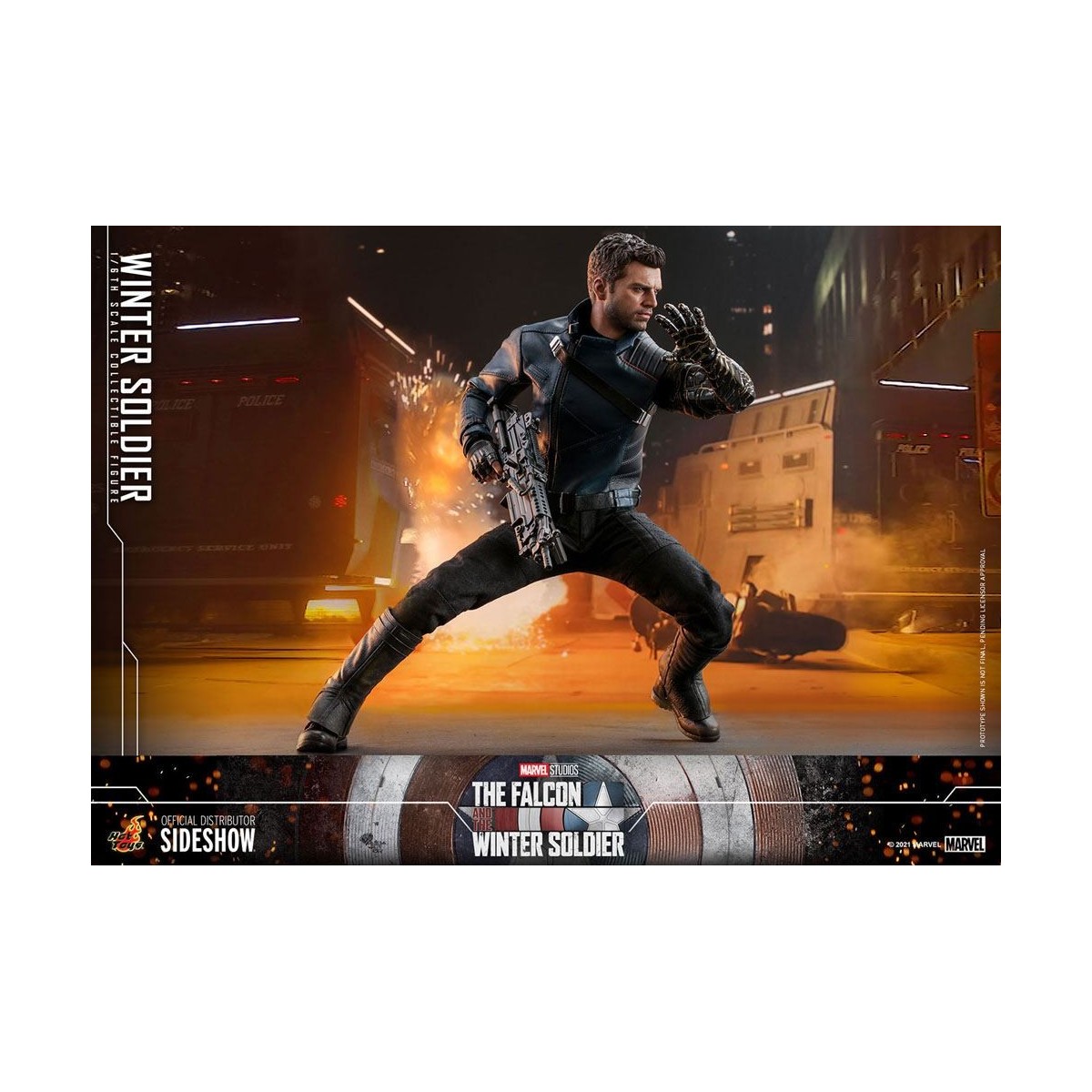 Hot Toys Marvel - Winter Soldier 1/6 - Der Falke und der Winter Soldier
