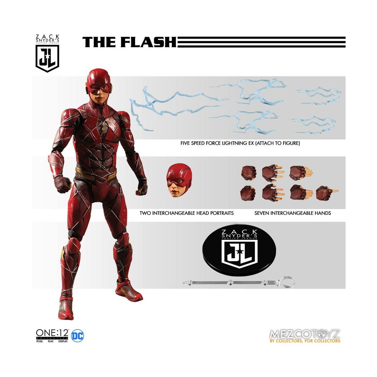 Mezco One 12 - DC Comics - Zack Snyder's Justice League 1/12 Deluxe Steel Box Set