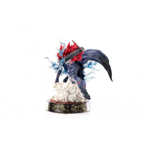 Erste 4 Figuren Okami - OKI Wolf Form PVC Statuette