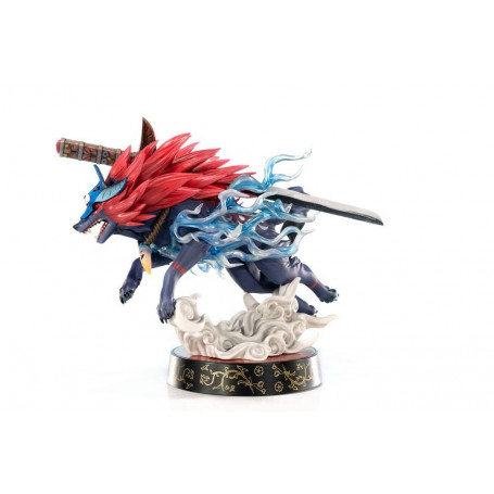Erste 4 Figuren Okami - OKI Wolf Form PVC Statuette