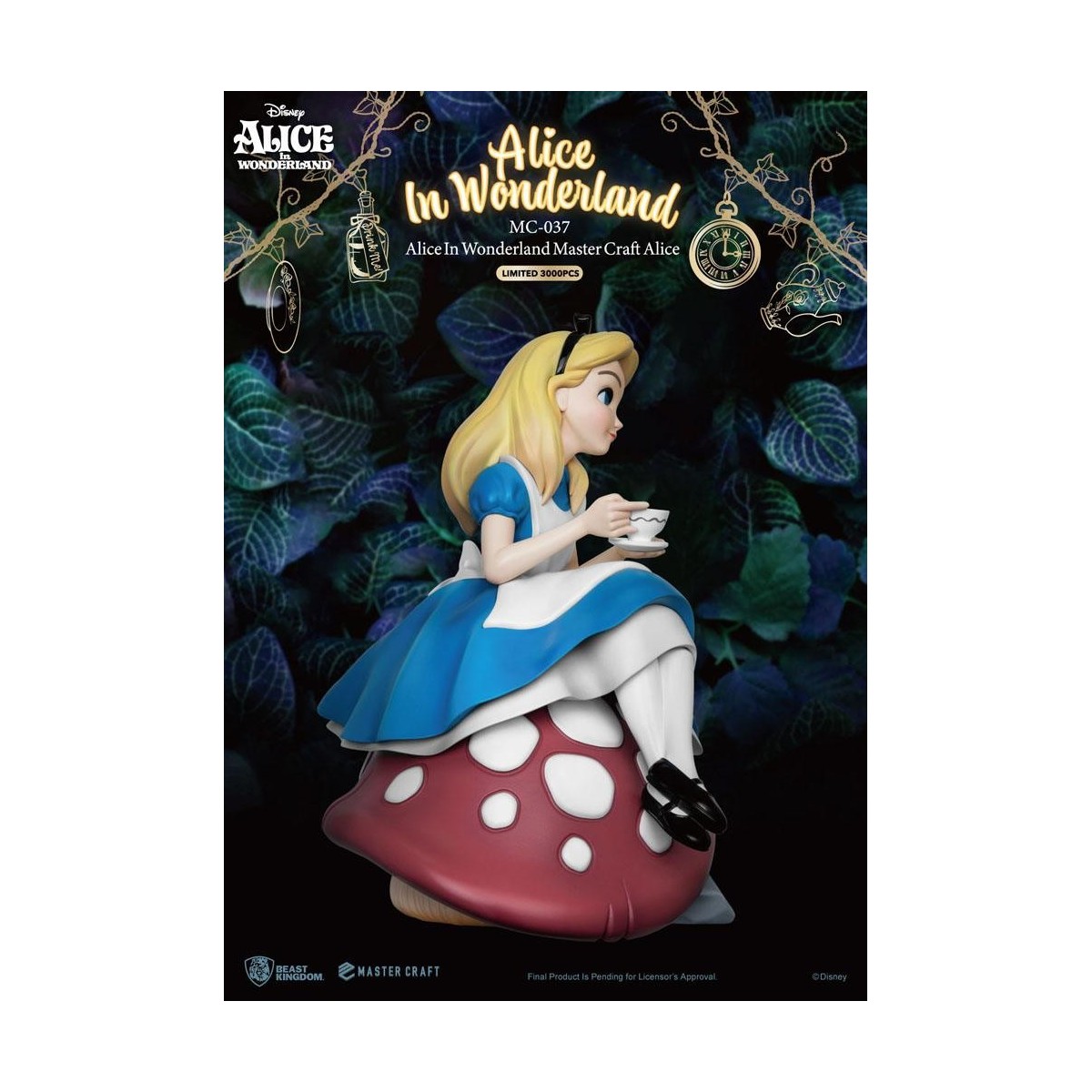 Tierreich Disney - Master Craft Alice im Wunderland
