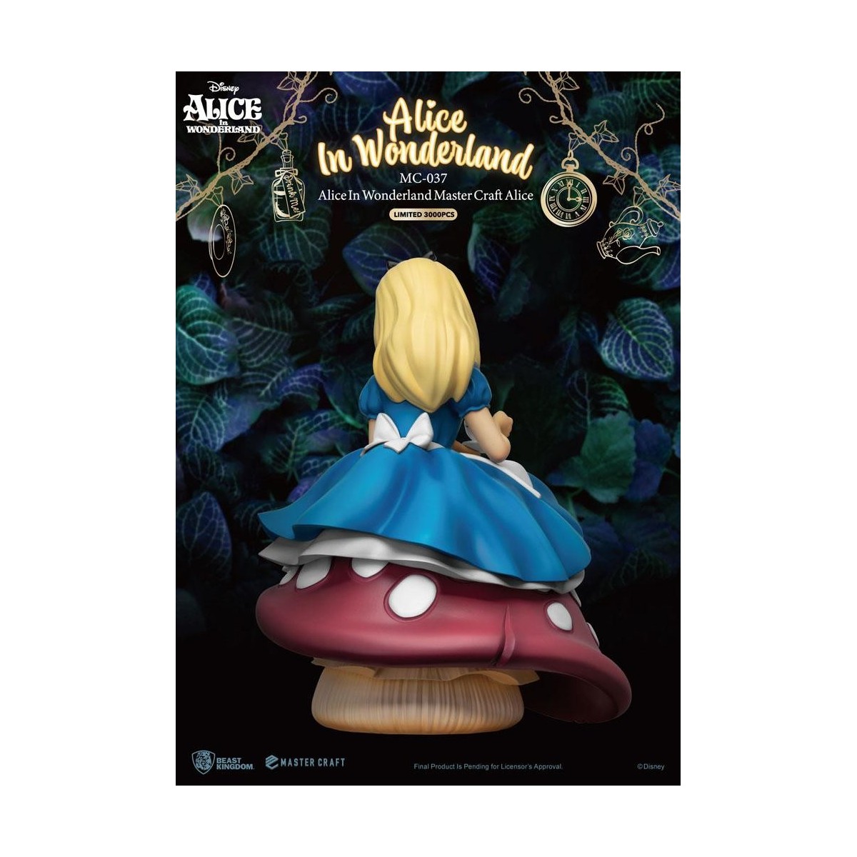 Tierreich Disney - Master Craft Alice im Wunderland