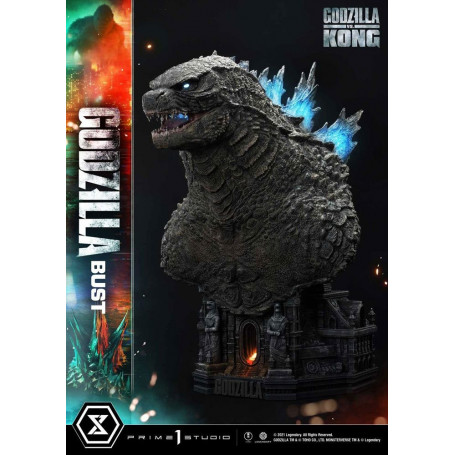 Prime 1 Studio - Godzilla Büste - Godzilla vs Kong Bonus Version