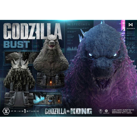 Prime 1 Studio - Godzilla Büste - Godzilla vs Kong Bonus Version