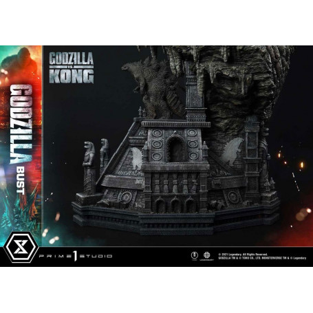 Prime 1 Studio - Godzilla Büste - Godzilla vs Kong Bonus Version