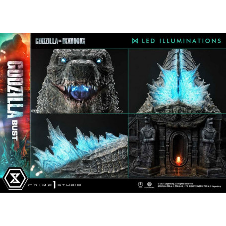 Prime 1 Studio - Godzilla Büste - Godzilla vs Kong Bonus Version