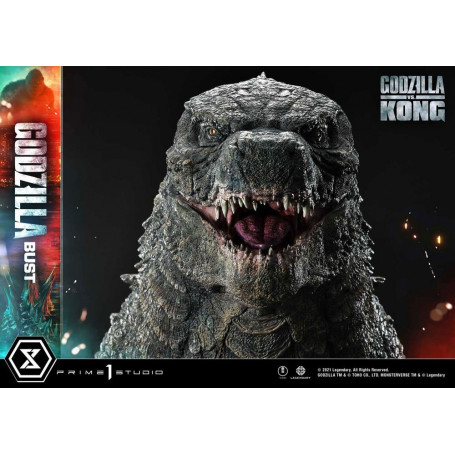 Prime 1 Studio - Godzilla Büste - Godzilla vs Kong Bonus Version