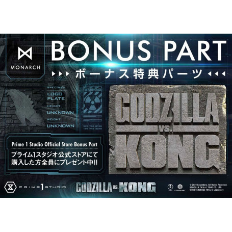 Prime 1 Studio - Godzilla Büste - Godzilla vs Kong Bonus Version
