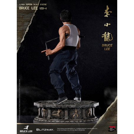 Blitzway - Bruce Lee-Statuette 1/4 80. Jahrestag Tribute - 55 cm