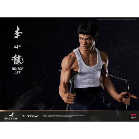 Blitzway - Bruce Lee-Statuette 1/4 80. Jahrestag Tribute - 55 cm