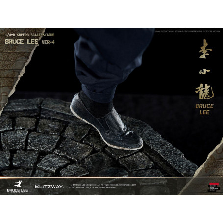 Blitzway - Bruce Lee-Statuette 1/4 80. Jahrestag Tribute - 55 cm